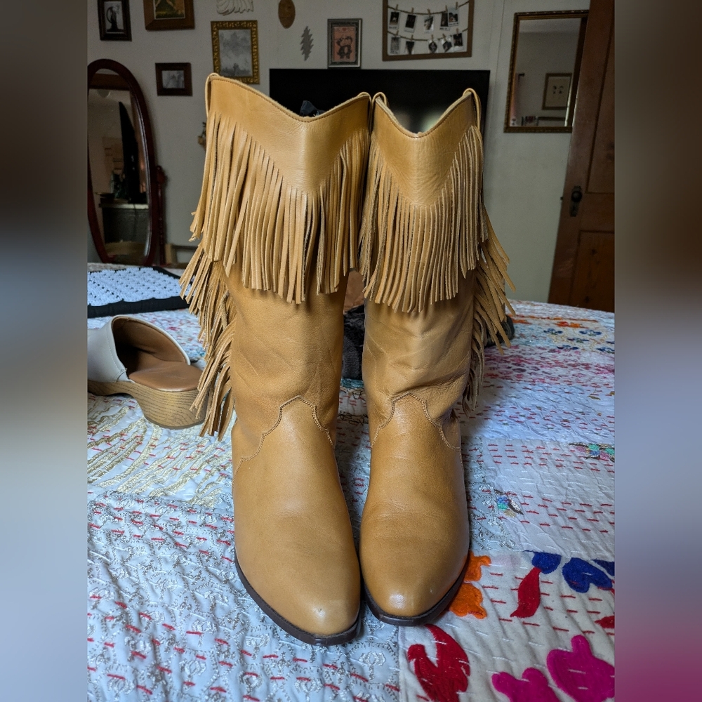 Dingos fringe boots